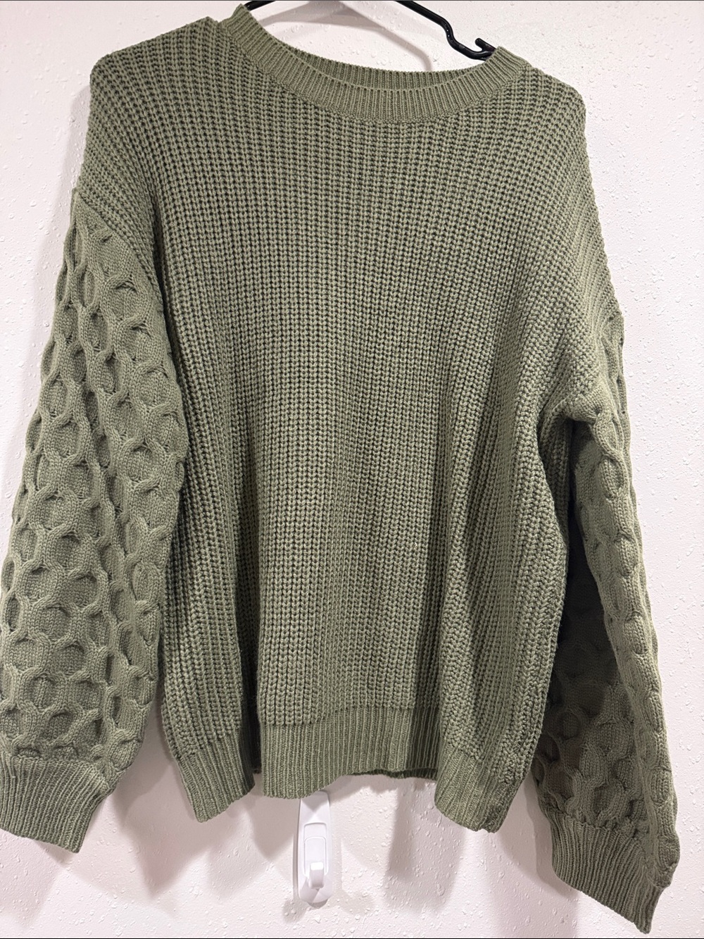 Elegant Sage Women's Sweater